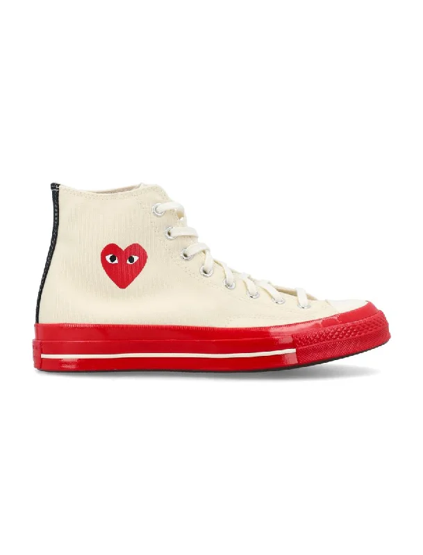 Comme Des Garçons Play X Converse Chuck 70 Cdg High Red Sole