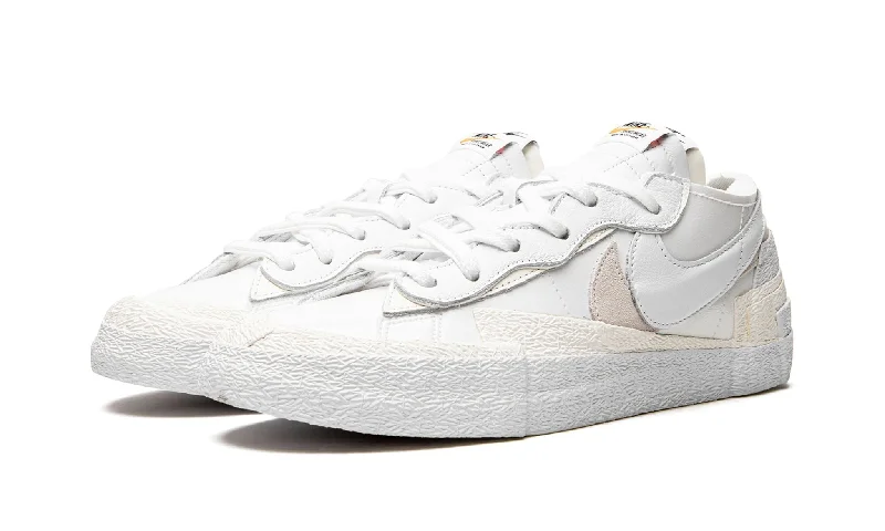 Nike Blazer Low Sacai White Patent Leather