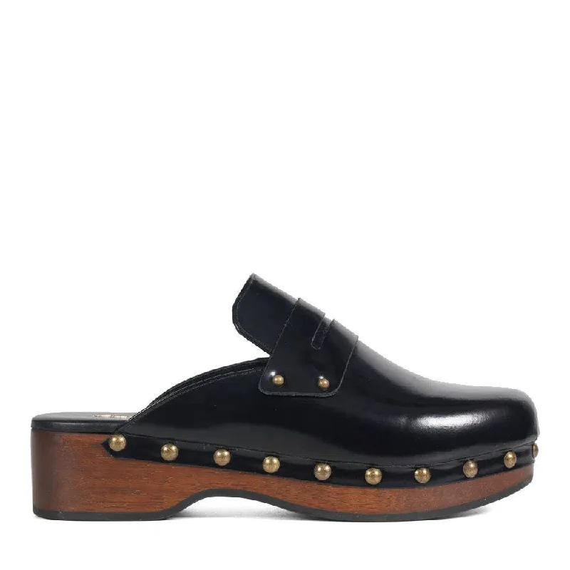 Cairo Black Clog