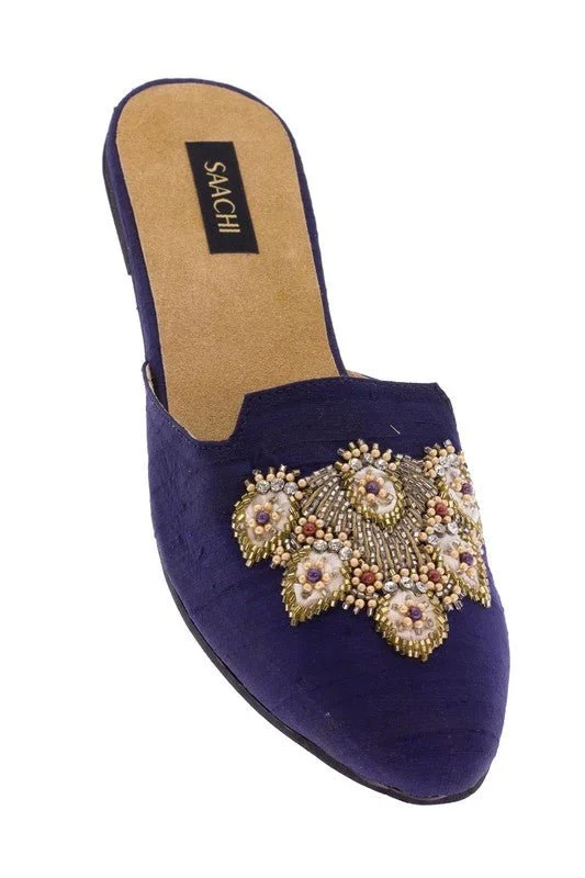 Elizabeth Beaded Mule