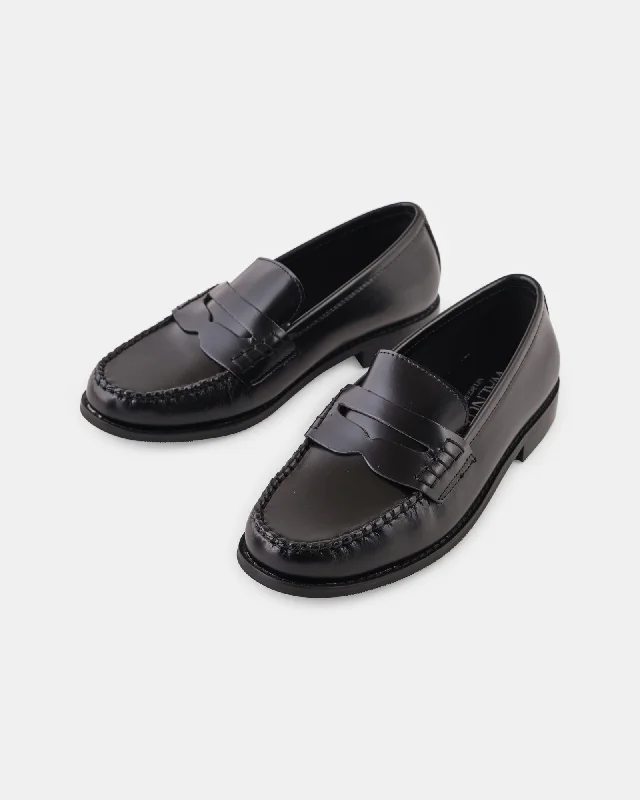 Harlow Leather Loafer - Black