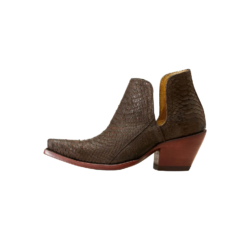 Ariat Women's Dixon Python Western Chocolate Boots