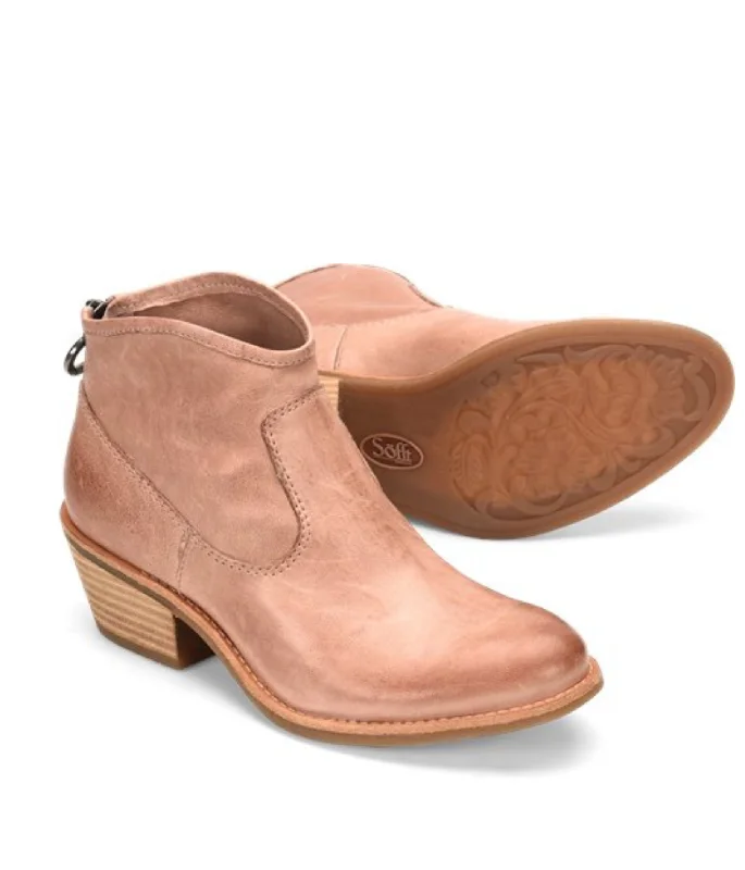 Aisley Ankle Boot in Rose Taupe