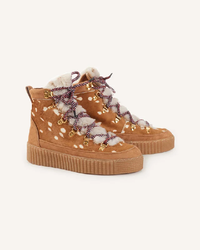 Alpine Bambi Print Boots