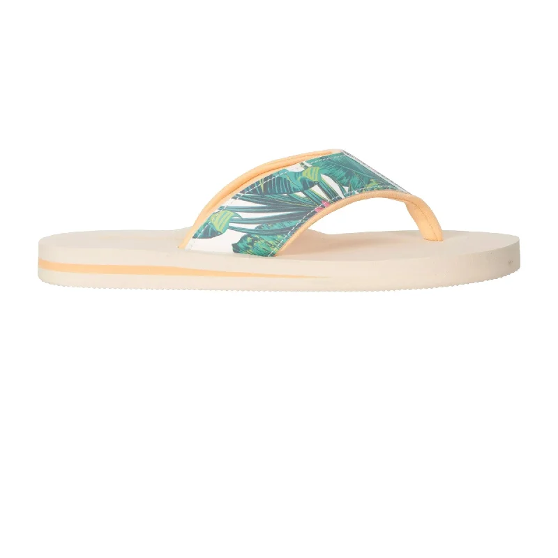 Animal Womens/Ladies Swish Floral Recycled Flip Flops