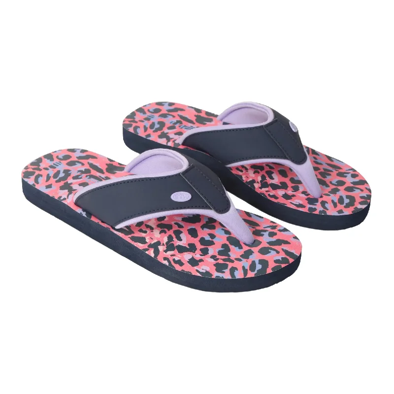 Animal Womens/Ladies Swish Leopard Print Recycled Flip Flops