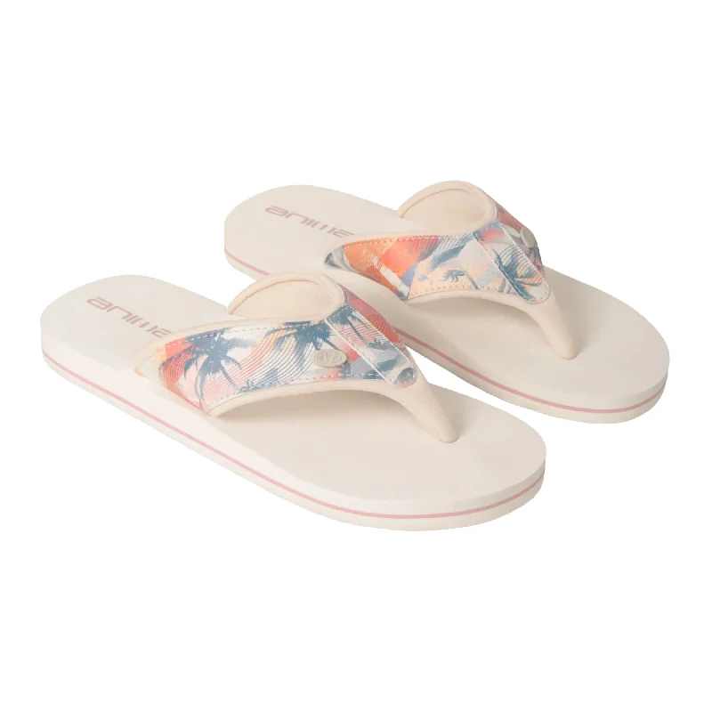 Animal Womens/Ladies Swish Palm Tree Recycled Flip Flops