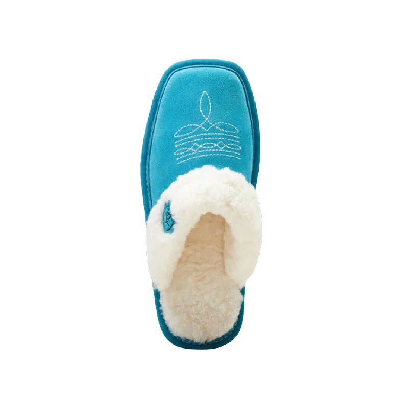 Ariat Women's Jackie Square Bright Turquoise Slipper