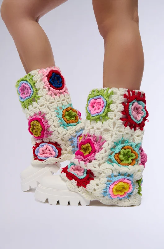 AZALEA WANG ROMOLA CROCHET BOOT