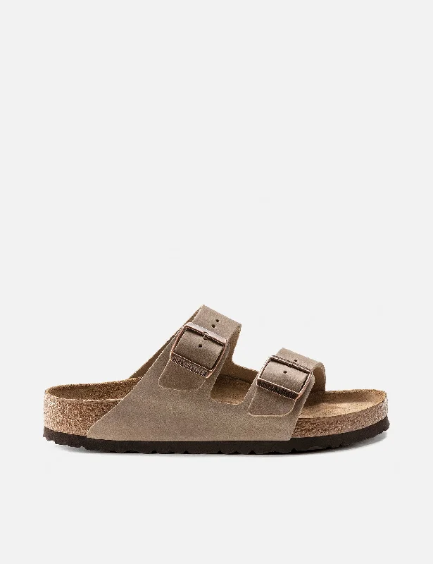 Birkenstock Arizona Sandal (Oiled Leather) - Tobacco Brown