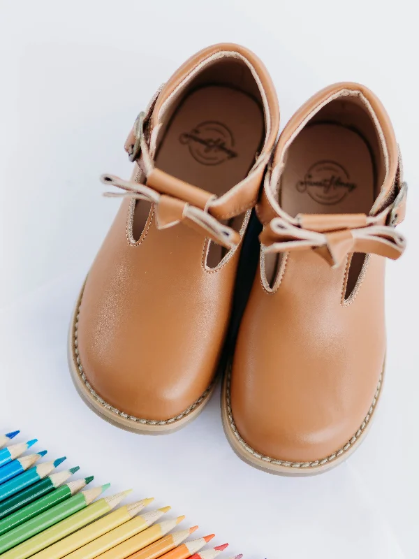 Buckle Strap Ankle Boot-Brown