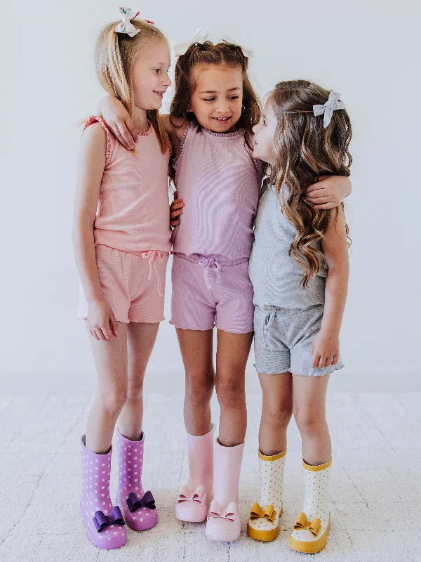 Cheery Rain Boots - Oh So Pink