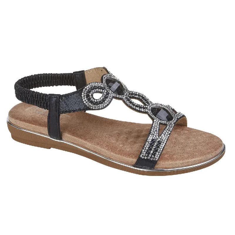 Cipriata Womens/Ladies Desia Jewelled Sandals