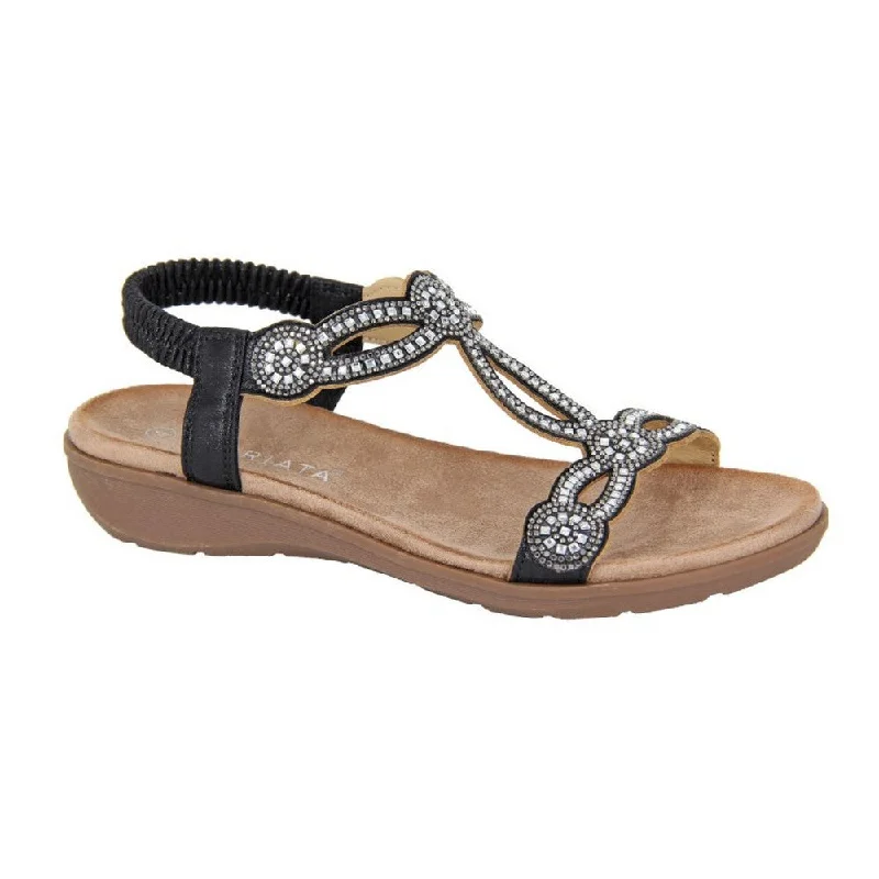 Cipriata Womens/Ladies Giada Shimmer Sandals