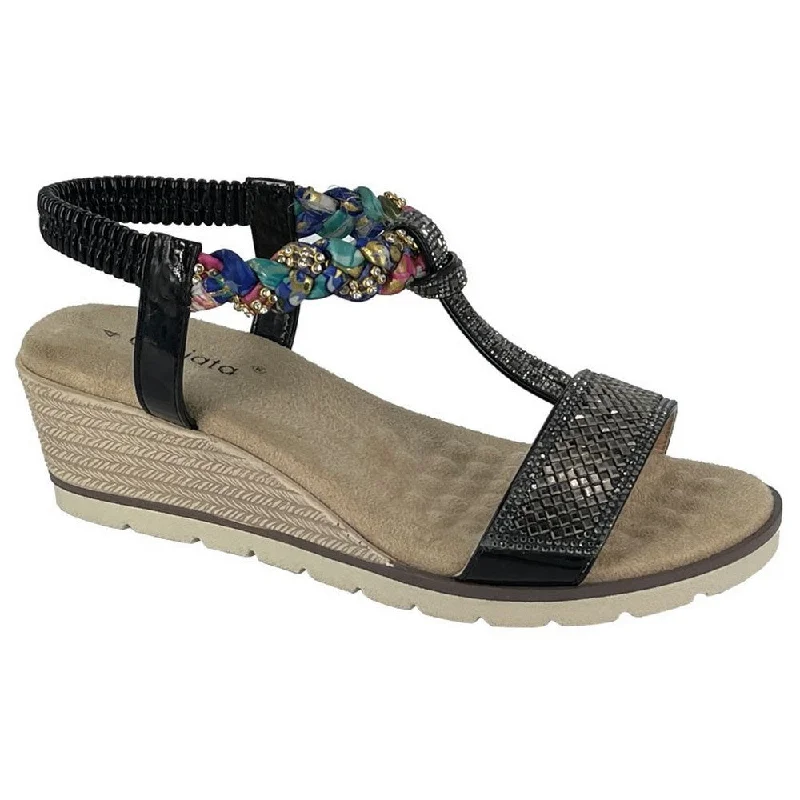 Cipriata Womens/Ladies Gilda Jewel Sandals