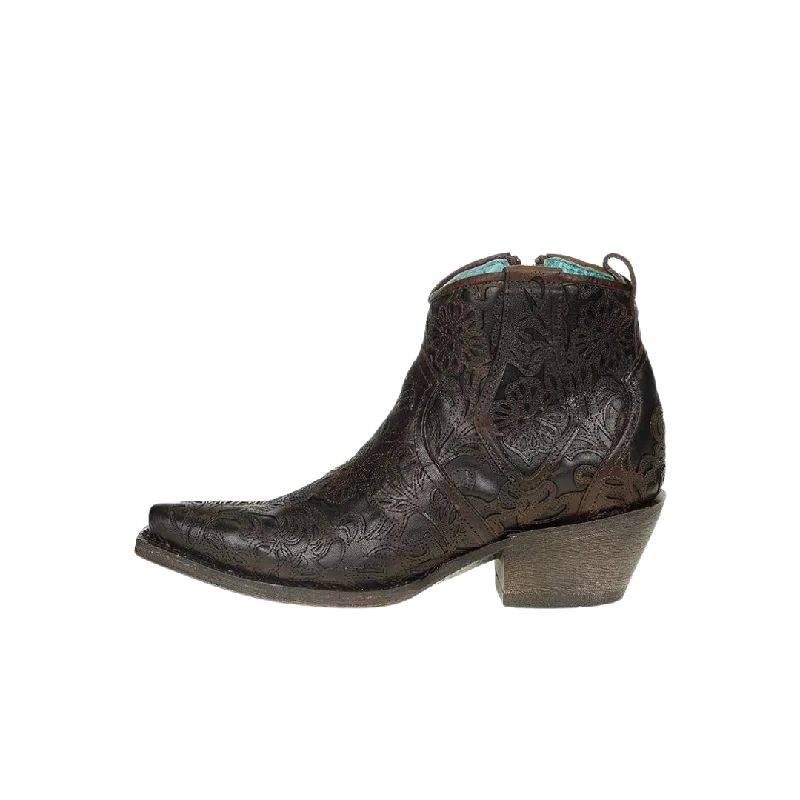 Corral Boots Women's  Brown Floral Boots