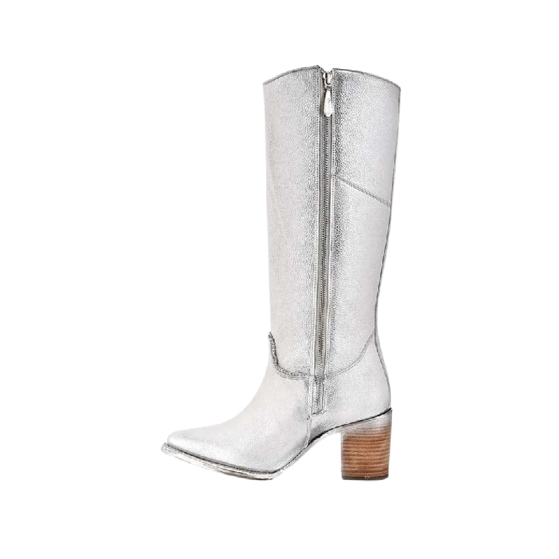 Cuadra Women's Cordova White Zipper Boot