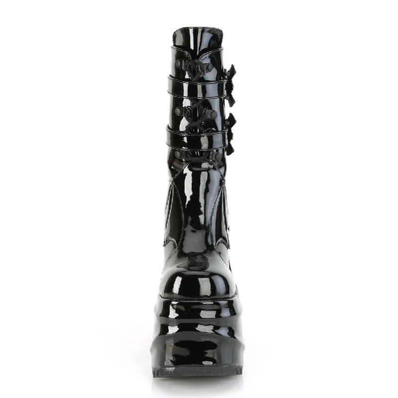 Wave 150 Platform Goth Boots  - Demonia Direct