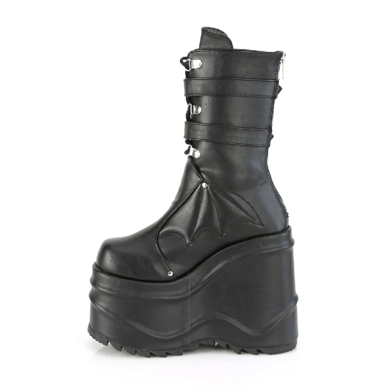 Wave 150 Platform Goth Boots  - Demonia Direct