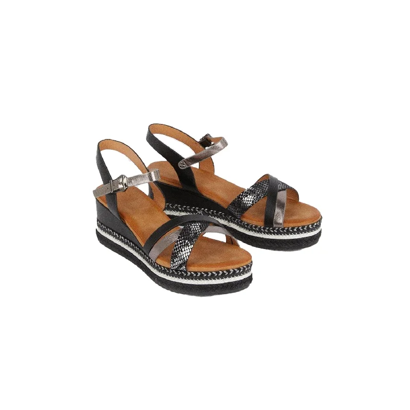 Good For The Sole Womens/Ladies Amber Wedge Sandals