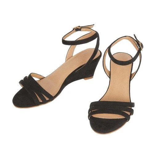 Good For The Sole Womens/Ladies Angelina Wide Wedge Sandals