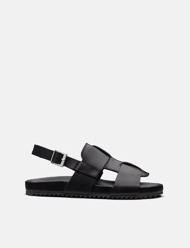 Grenson Wiley Sandal (Leather) - Black