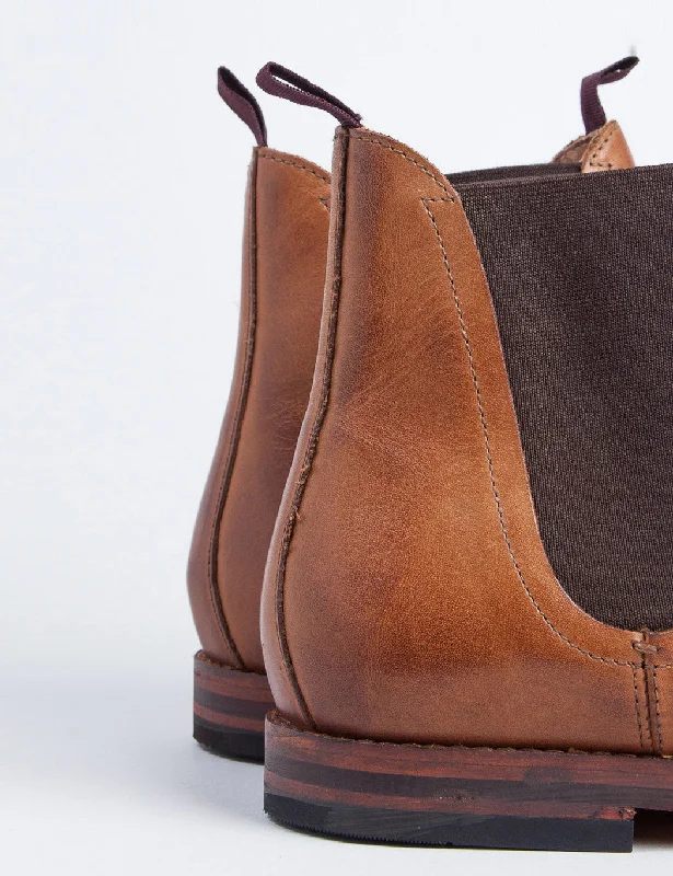 Hudson Tamper Chelsea Boot - Tan