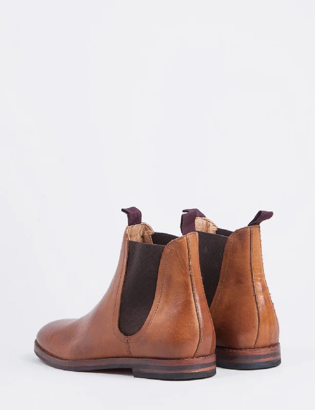 Hudson Tamper Chelsea Boot - Tan