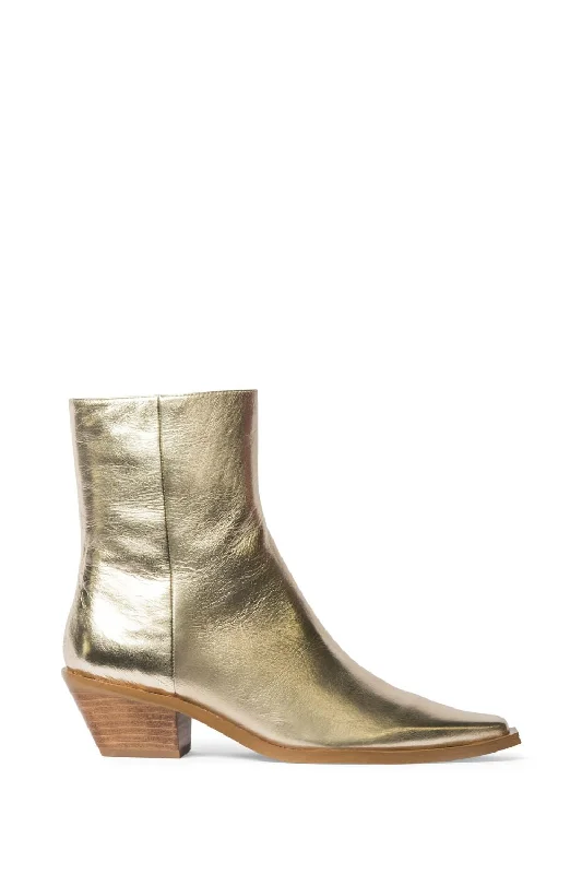 Intimation boot - metallic