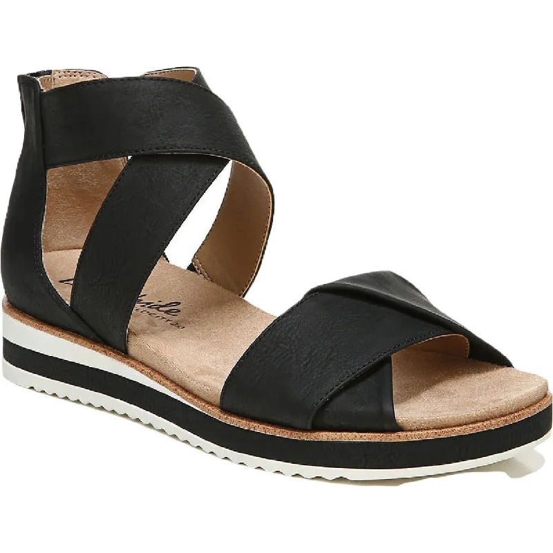 LifeStride Womens Zoom Flatform Sandals