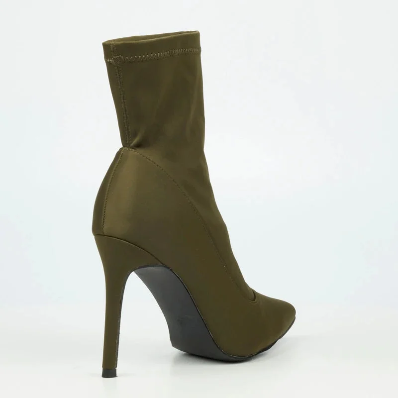 Boots - Lykra - Olive