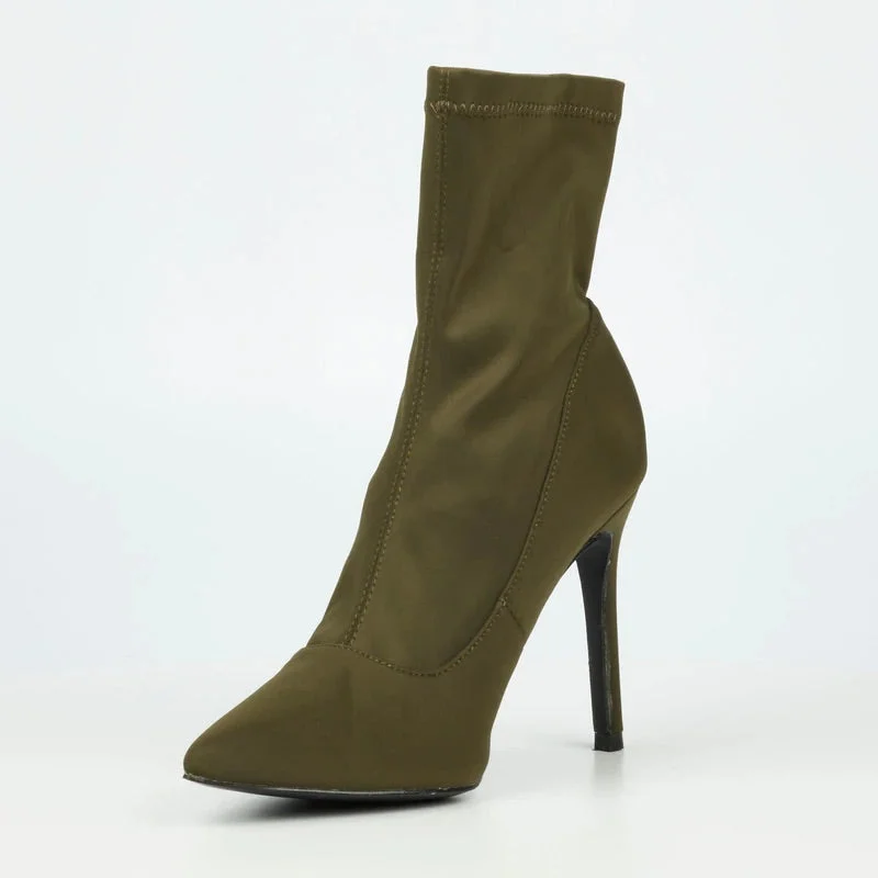 Boots - Lykra - Olive