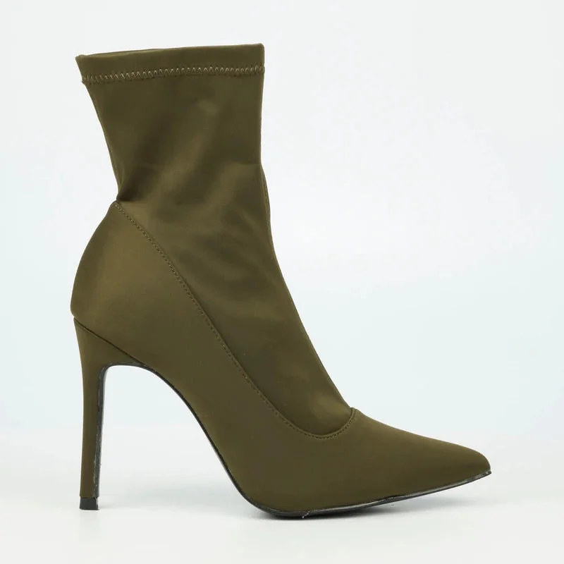 Boots - Lykra - Olive