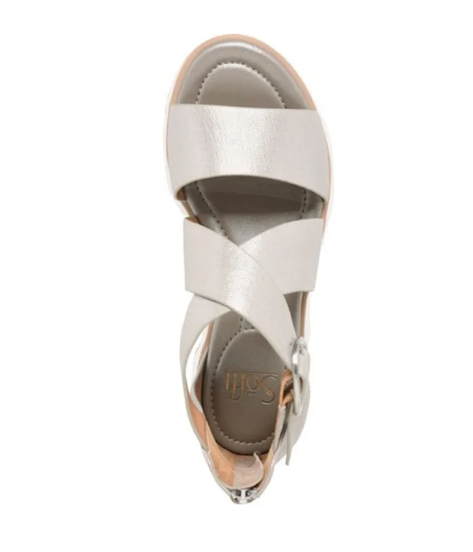 Mackenna Sandal in Silver