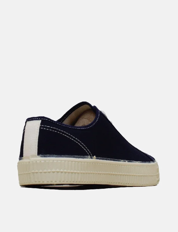 Novesta Star Master Contrast Stitch (Canvas) - Navy Blue/Ecru