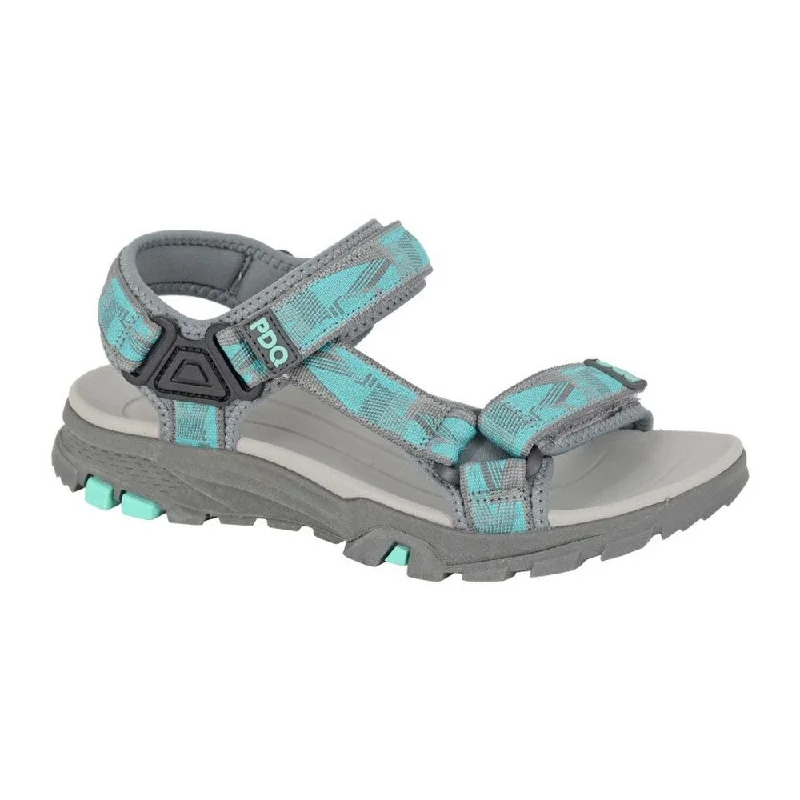 PDQ Womens/Ladies Logo Sandals