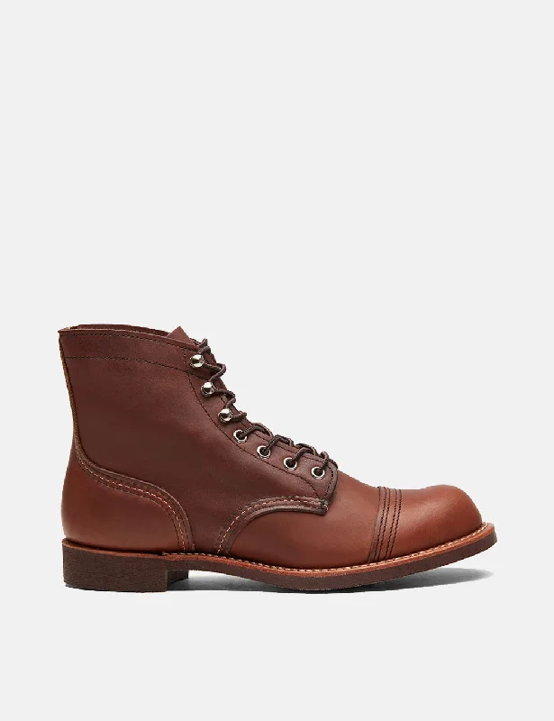 Red Wing 6"" Iron Ranger Boot (8111) - Amber Brown Harness