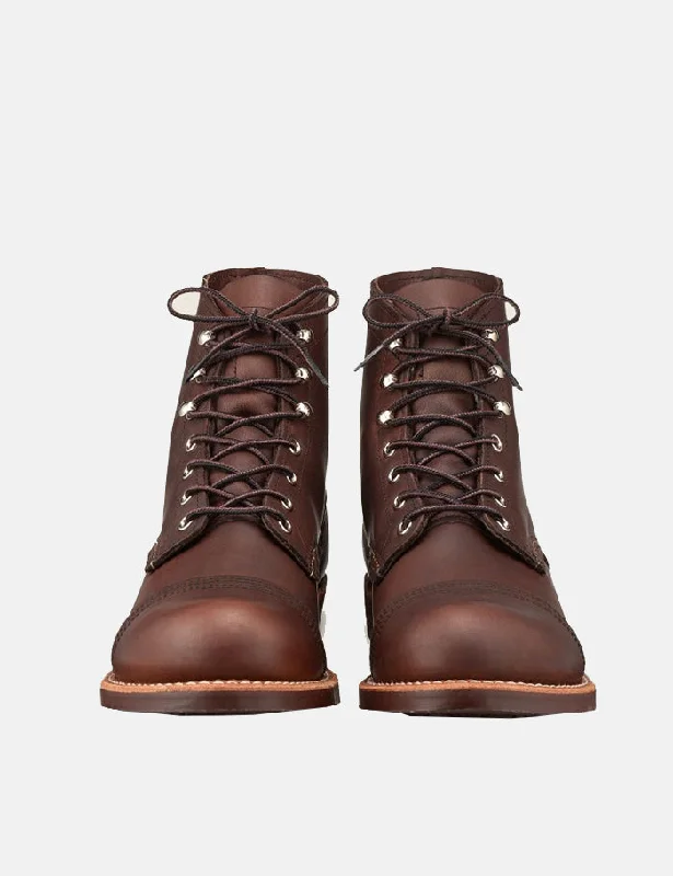 Red Wing 6"" Iron Ranger Boot (8111) - Amber Brown Harness