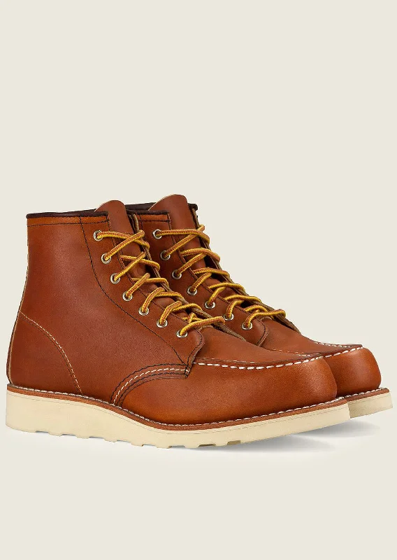 Redwing Women's 6"" Classic Moc Toe Boots