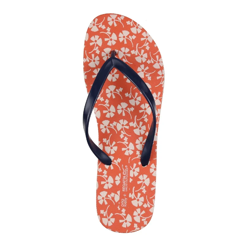 Regatta Womens/Ladies Orla Kiely Parsley Flip Flops