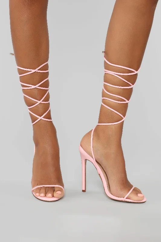 Simplicity Heeled Sandal - Pink