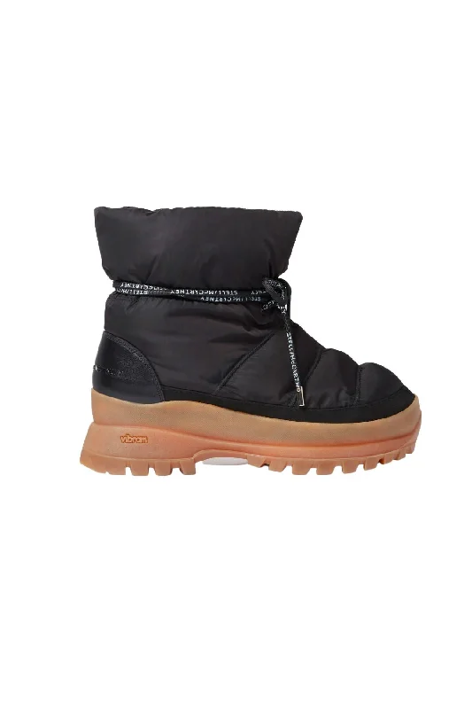 Stella McCartney Trace Puffy Booties - Black