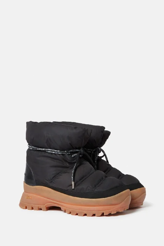 Stella McCartney Trace Puffy Booties - Black