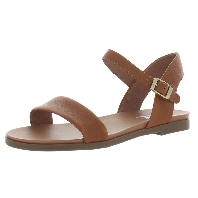 Steve Madden Womens Dina Ankle Flat Sandals