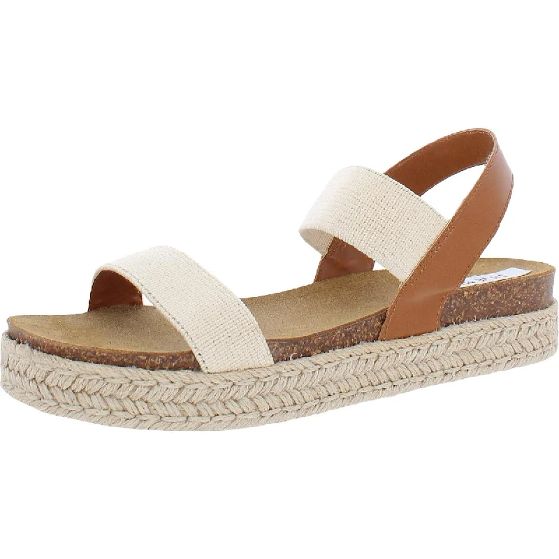 Steve Madden Womens Jaklin Platform Espadrilles