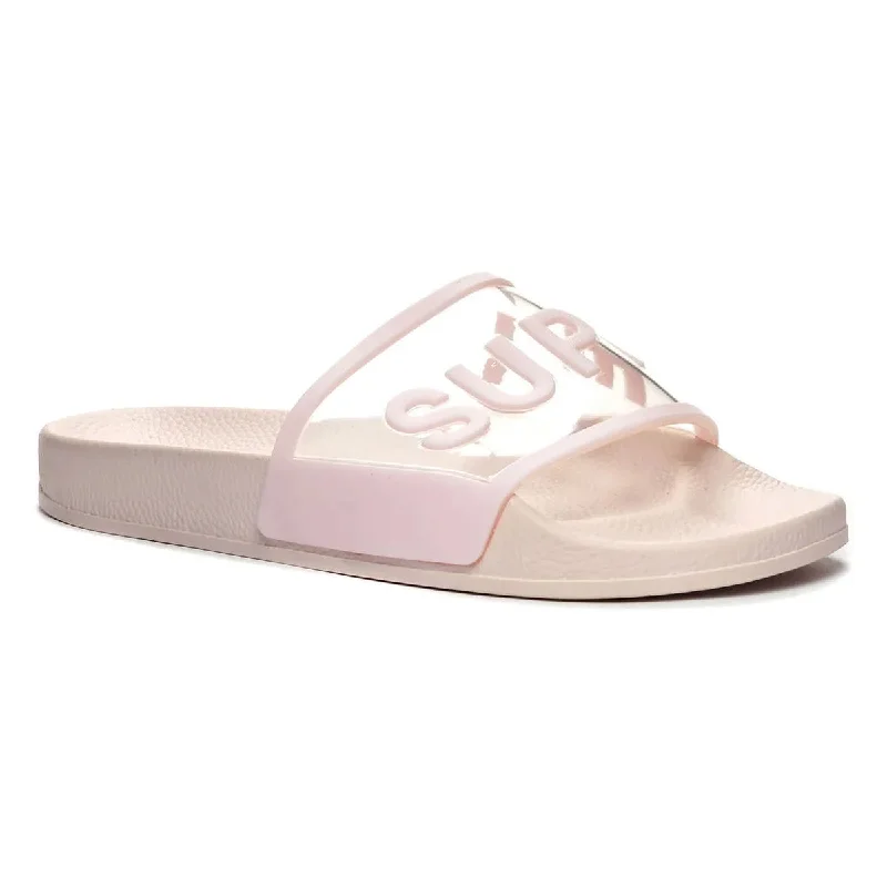 Superga Womens/Ladies 1908 Clear Identity Sliders