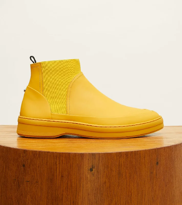 5 / Canary Yellow Gum Leather