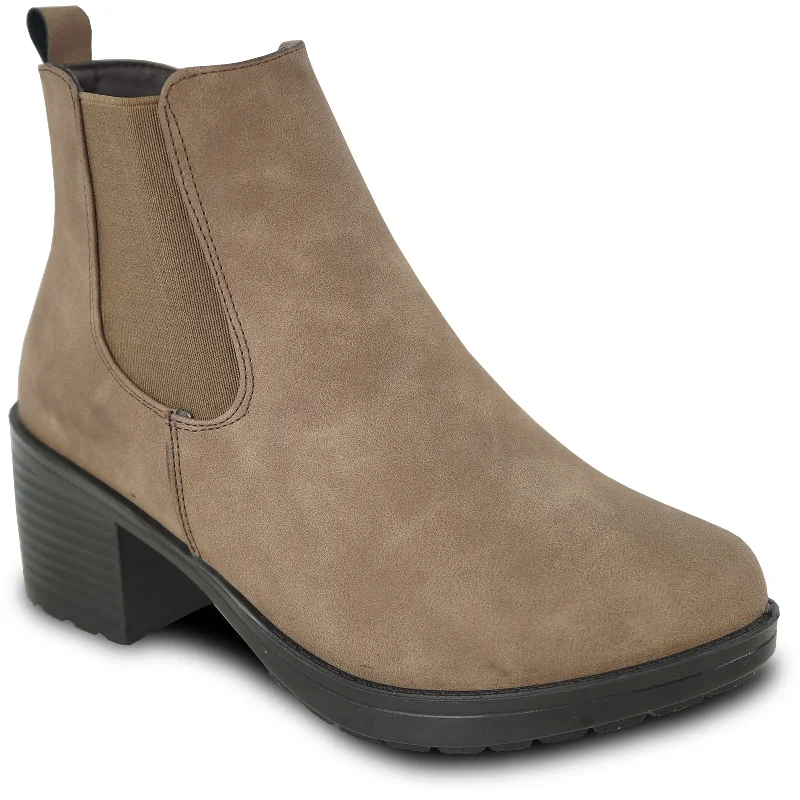 VANGELO Canada Women Boot JL3480 Ankle Casual Boot CAMEL