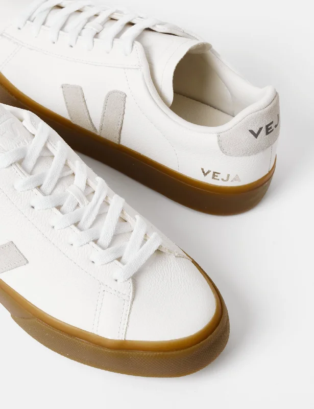 Veja Campo Trainers (Chromefree Leather) - Extra White/Natural/Natural