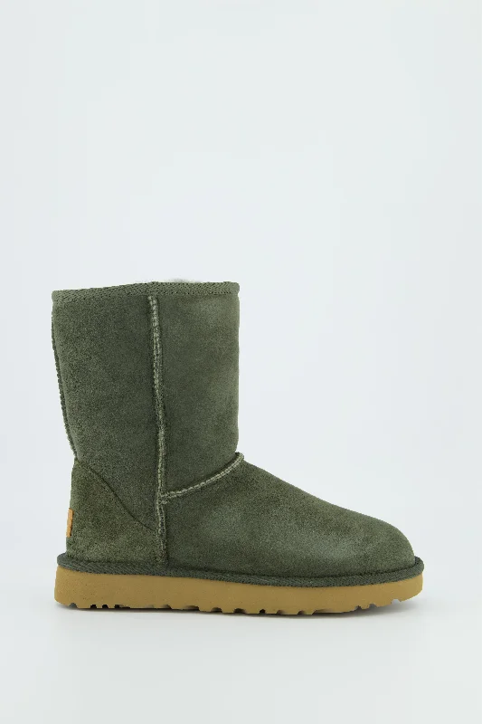 Women's UGG Green Forest Night Classic Short II Boot